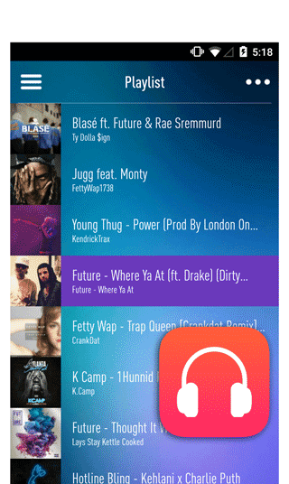 SongFlip phone screenshot